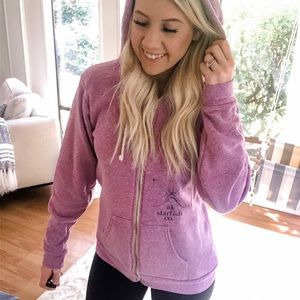 Lavender Hooded Sweatshirt,  AK Starfish Co